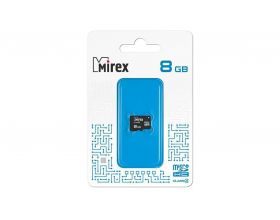 Карта памяти microSDHC MIREX 8 GB (class 4) без адаптера (13612-MCROSD08) Карта памяти microSDHC MIREX 8 GB (class 4) без адаптера (13612-MCROSD08)