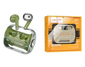 Наушники вакуумные беспроводные HOCO EW55 Trendy rue wireless stereo headset Bluetooth (зеленый) Наушники вакуумные беспроводные HOCO EW55 Trendy rue wireless stereo headset Bluetooth (зеленый)