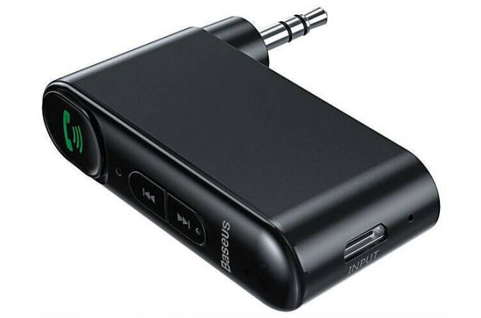 Bluetooth адаптер для автомагнитолы BASEUS Qiyin AUX (черный) Bluetooth адаптер для автомагнитолы BASEUS Qiyin AUX (черный)