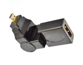 Конвертер переходник Орбита OT-AVW33  (HDMI гнездо - microHDMI штекер) Конвертер переходник Орбита OT-AVW33  (HDMI гнездо - microHDMI штекер)