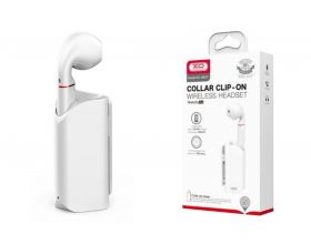 Bluetooth гарнитура XO BE27 Lavalier Touch Operation White Bluetooth гарнитура XO BE27 Lavalier Touch Operation White