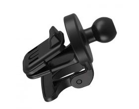 Держатель автомобильный для телефона WALKER CX-135, в вент решетку с упором, с прищепом, черная Держатель автомобильный для телефона WALKER CX-135, в вент решетку с упором, с прищепом, черная