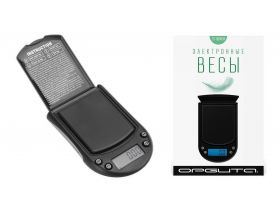 Весы портативные электрические Орбита OT-HOW04 500гр точность 0,01гр