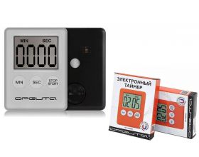 Таймер-секундомер Орбита OT-HOM21 Серебро Таймер-секундомер Орбита OT-HOM21 Серебро