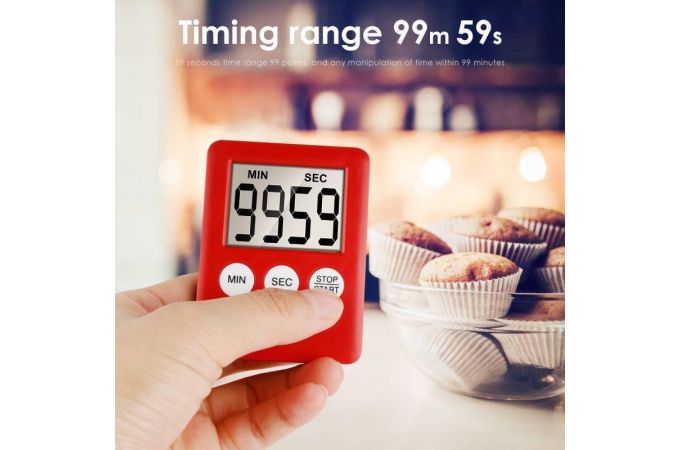 Таймер-секундомер Орбита OT-HOM21 Синий Таймер-секундомер Орбита OT-HOM21 Синий