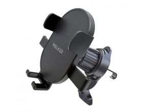 Держатель автомобильный для телефона WALKER CX-018 с зажимом на воздуховод, черный Держатель автомобильный для телефона WALKER CX-018 с зажимом на воздуховод, черный