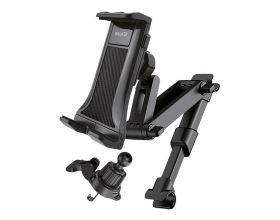 Держатель автомобильный для телефона WALKER CX-025 TAB с 2 креплениями, черный Держатель автомобильный для телефона WALKER CX-025 TAB с 2 креплениями, черный