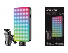 Видеосвет для съемки WALKER WLR-A5, RGB, портативный Видеосвет для съемки WALKER WLR-A5, RGB, портативный