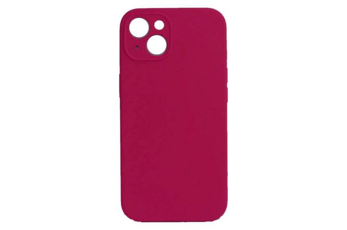 Чехол силиконовый для iPhone 14 Pro (6,1) тонкий с отверстием под камеры (бордовый) Чехол силиконовый для iPhone 14 Pro (6,1) тонкий с отверстием под камеры (бордовый)