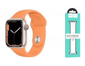 Ремешок для Apple Watch HOCO WA01 Классический спортивный силиконовый ремешок Flexible series (42-49 мм, календула) Ремешок для Apple Watch HOCO WA01 Классический спортивный силиконовый ремешок Flexible series (42-49 мм, календула)