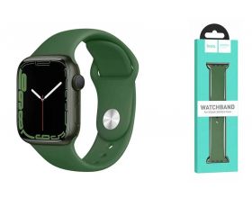Ремешок для Apple Watch HOCO WA01 Классический спортивный силиконовый ремешок Flexible series (42-49 мм, люцерна) Ремешок для Apple Watch HOCO WA01 Классический спортивный силиконовый ремешок Flexible series (42-49 мм, люцерна)