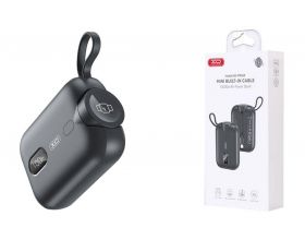 Универсальный дополнительный аккумулятор Power Bank XO PR260 Self-watch wireless charger 20W 10000mAh Black