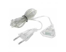 Удлинитель для гирлянды Орбита OT-ELE02 прозрачный 5м Удлинитель для гирлянды Орбита OT-ELE02 прозрачный 5м