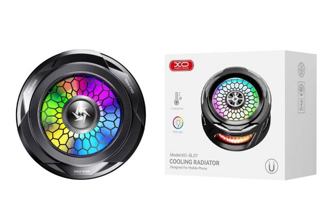 Игровой кулер XO SL07 15W Ice-Out Magnetic Heat Sink Black (with Universal Clip) Black Игровой кулер XO SL07 15W Ice-Out Magnetic Heat Sink Black (with Universal Clip) Black