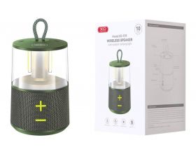 Портативная беспроводная колонка-фонарь XOF59 зелёный Портативная беспроводная колонка-фонарь XOF59 зелёный