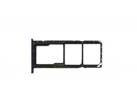 Держатель SIM для Huawei Honor 8X/ 9X Lite/ 8C (синий) Держатель SIM для Huawei Honor 8X/ 9X Lite/ 8C (синий)