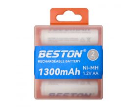 Аккумулятор AA BESTON 2 шт разъем USB-C 1300 mAh / 1,5V + кабель (цена за 2 штуки) Аккумулятор AA BESTON 2 шт разъем USB-C 1300 mAh / 1,5V + кабель (цена за 2 штуки)
