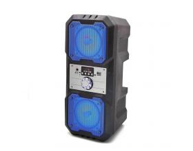 Портативная беспроводная колонка KTS-1048 (черно-синий) Портативная беспроводная колонка KTS-1048 (черно-синий)