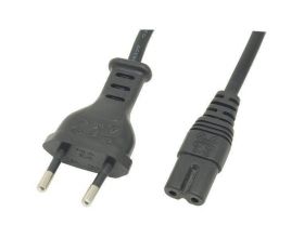 Кабель питания сетевой C7 (2pin) для видео-аудио цифровой техники 1,6 м Кабель питания сетевой C7 (2pin) для видео-аудио цифровой техники 1,6 м