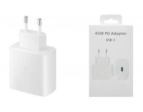 Сетевое зарядное устройство USB-C Samsung PD Adapter 45W (or.) EP-TA845 (белый) Сетевое зарядное устройство USB-C Samsung PD Adapter 45W (or.) EP-TA845 (белый)