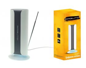 Антенна ТВ комнатная с усилителем Орбита OT-ANT12 (USB,28дБ)