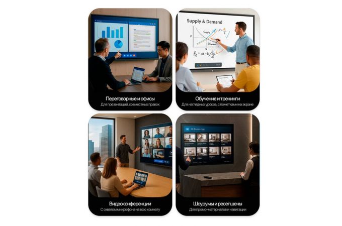 Интерактивная панель ОРБИТА OT-HOT01 (75 дюймов) Интерактивная панель ОРБИТА OT-HOT01 (75 дюймов)