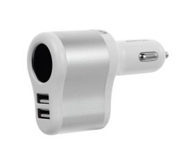 Автомобильное зарядное устройство АЗУ 2USB Орбита AV-338 (5B,3000mA) (белый) Автомобильное зарядное устройство АЗУ 2USB Орбита AV-338 (5B,3000mA) (белый)