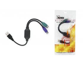 Конвертер переходник PS/2 - USB AM Mirex (13700-USBAMPS2 ) (1/415-1) Конвертер переходник PS/2 - USB AM Mirex (13700-USBAMPS2 ) (1/415-1)