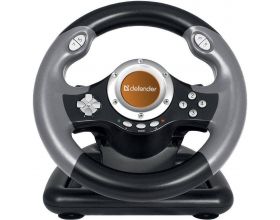 Игровой руль Defender Challenge Mini LE (черно-серый) Игровой руль Defender Challenge Mini LE (черно-серый)