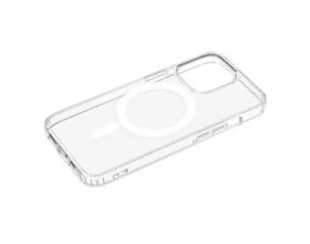 Чехол для iPhone 14 Plus (6.7) с силиконовым бампером MagSafe (прозрачный)
