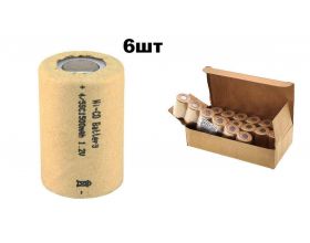 Аккумулятор 4/5SC (1.2V, 1500mAh Ni-Cd) (УПАКОВКА 6шт) Аккумулятор 4/5SC (1.2V, 1500mAh Ni-Cd) (УПАКОВКА 6шт)