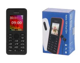 Сотовый телефон кнопочный NOKIA 108 Серый (2G, 2SIM)