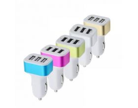 Автомобильное зарядное устройство АЗУ 3USB Орбита AV-342 (5B,2100mA) (цвет в ассортименте) Автомобильное зарядное устройство АЗУ 3USB Орбита AV-342 (5B,2100mA) (цвет в ассортименте)