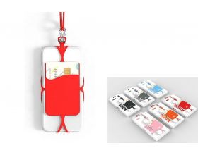 Держатель для телефона EZRA SP01 Красный (на шею, универсальный) Держатель для телефона EZRA SP01 Красный (на шею, универсальный)