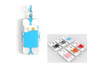 Держатель для телефона EZRA SP01 Голубой (на шею, универсальный) Держатель для телефона EZRA SP01 Голубой (на шею, универсальный)