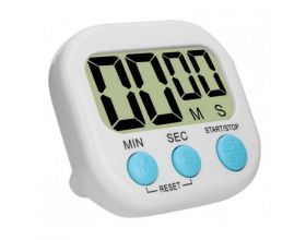 Таймер-секундомер JS-118 (цвета в ассортименте) Таймер-секундомер JS-118 (цвета в ассортименте)