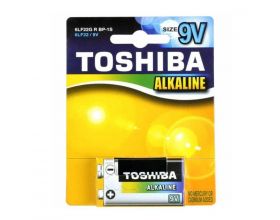 Батарейка алкалиновая Toshiba 6LR61 крона/1BL (блистер) Батарейка алкалиновая Toshiba 6LR61 крона/1BL (блистер)