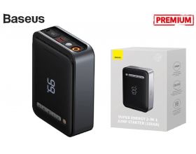 Стартер BASEUS Super Energy 2in1 Car Jump (1000A), 2.4A, 8000 мАч, черный Стартер BASEUS Super Energy 2in1 Car Jump (1000A), 2.4A, 8000 мАч, черный
