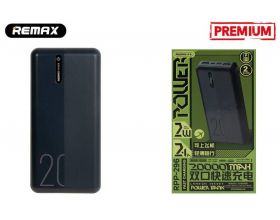 Универсальный дополнительный аккумулятор REMAX RPP-296 20 000 mAh (черный) Универсальный дополнительный аккумулятор REMAX RPP-296 20 000 mAh (черный)