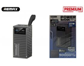 Универсальный дополнительный аккумулятор REMAX RPP-161 50 000 mAh (серый) Универсальный дополнительный аккумулятор REMAX RPP-161 50 000 mAh (серый)