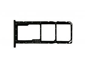 Держатель SIM для Huawei Honor 8A/ 8A Pro (черный) Держатель SIM для Huawei Honor 8A/ 8A Pro (черный)