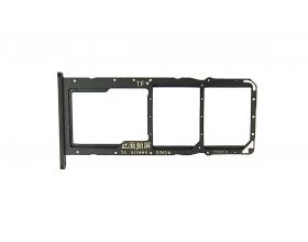 Держатель SIM для Huawei Honor 9A/ Y6p/ Y5p (черный) Держатель SIM для Huawei Honor 9A/ Y6p/ Y5p (черный)