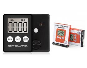 Таймер-секундомер Орбита OT-HOM21 Черный Таймер-секундомер Орбита OT-HOM21 Черный