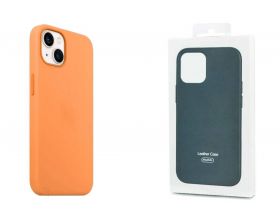 Чехол для iPhone 13 (6,1) MagSafe силиконовый с анимацией в цвет чехла на экране Marigold (календула) Чехол для iPhone 13 (6,1) MagSafe силиконовый с анимацией в цвет чехла на экране Marigold (календула)