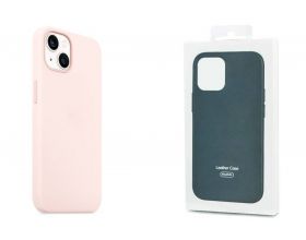 Чехол для iPhone 13 (6,1) MagSafe силиконовый с анимацией в цвет чехла на экране Chalk Pink (Розовый Мел) Чехол для iPhone 13 (6,1) MagSafe силиконовый с анимацией в цвет чехла на экране Chalk Pink (Розовый Мел)