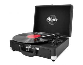 Проигрыватель для виниловых пластинок Ritmix LP-120B black повр.упак. Проигрыватель для виниловых пластинок Ritmix LP-120B black повр.упак.