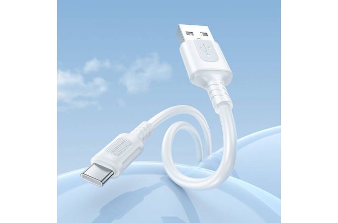 Кабель USB - USB Type-C BOROFONE BX111, (черный) 1м Кабель USB - USB Type-C BOROFONE BX111, (черный) 1м